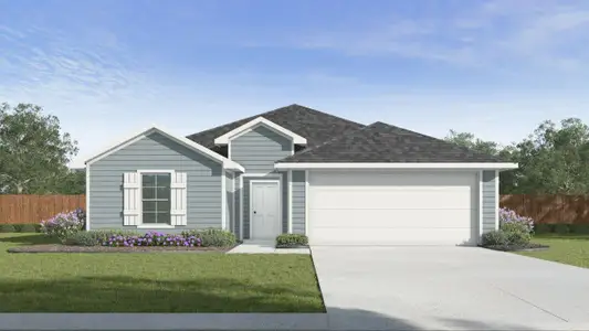 New construction Single-Family house 214 Perry Pl, Rockdale, TX 76567 plan Elgin - image
