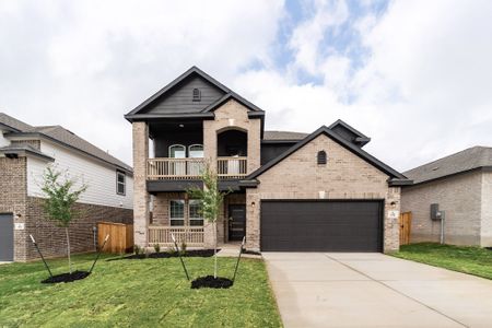 New construction Single-Family house 192 Ednie Ln, Mico, TX 78056 plan Silverthorne - image