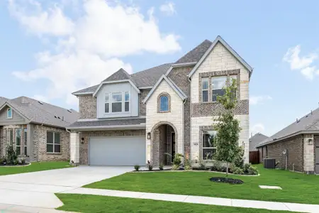 New construction Single-Family house 1028 Snowy Owl Dr, Alvarado, TX 76009 plan Rose II - image