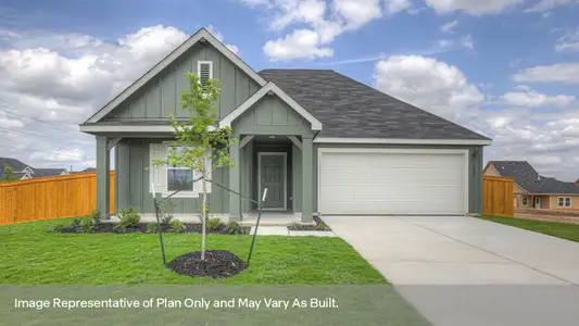 New construction Single-Family house 137 Silent Bird Ln, San Marcos, TX 78666 plan The Lakeway - image