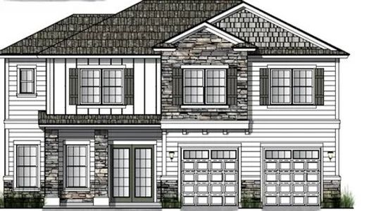 New construction Single-Family house 28 Rosehill Ct, St. Augustine Shores, FL 32092 plan 2689 - image