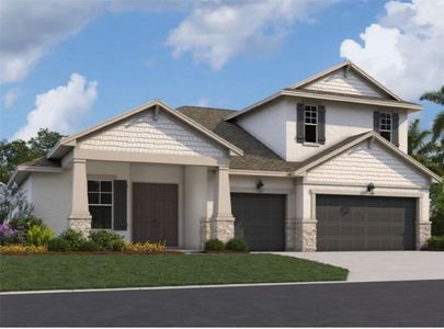 New construction Single-Family house 7458 Sea Manatee St, Parrish, FL 34219 null- photo 0