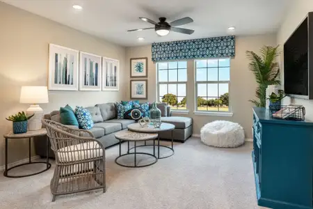 New construction Single-Family house 85 Hematite Ln, Jarrell, TX 76537 plan 2458 Modeled - image