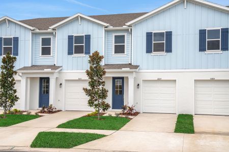 New construction Townhouse house 31829 Kestrel Calling Dr, San Antonio, FL 33576 plan The Sand Dollar - image