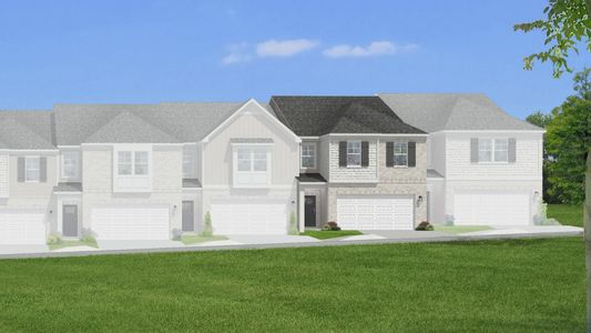 New construction Townhouse house 219 Sanctuary Dr, Mcdonough, GA 30253 Austin- photo 1 1