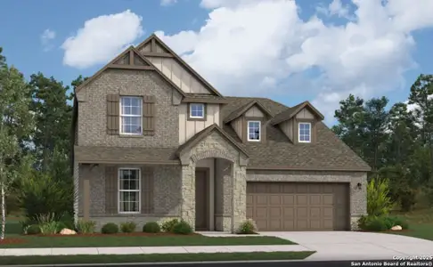 New construction Single-Family house 273 Red Arrow, San Antonio, TX 78253 plan Cascade - image