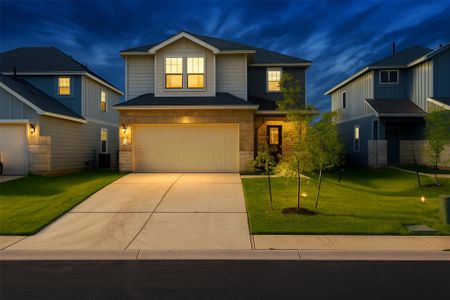 New construction Single-Family house 420 Black Alder St, Georgetown, TX 78626 Lincoln- photo 0