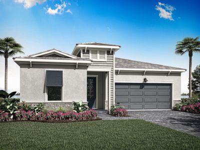 New construction Single-Family house 14152 Sw Daphne St, Port St. Lucie, FL 34987 Rosewood- photo 0