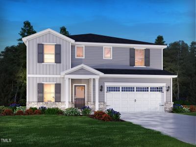 New construction Single-Family house 736 Deschutes Dr, Garner, NC 27529 Johnson- photo 1 1