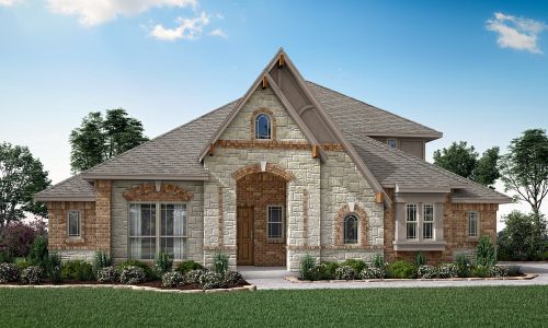 New construction Single-Family house 2407 Royal Dove Ln, Mansfield, TX 76063 plan Carolina II Side Entry - image