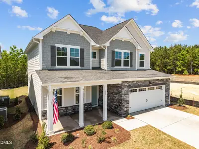 New construction Single-Family house 913 Diana Victoria Ct, Wendell, NC 27591 plan The Willow D - image