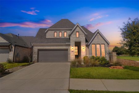 New construction Single-Family house 100 Peach Orchard Ln, Georgetown, TX 78628 plan 2513W - image