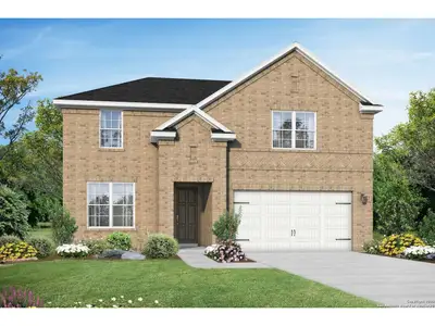 New construction Single-Family house 10702 Briceway Fall, San Antonio, TX 78254 plan The Sequoia A - image
