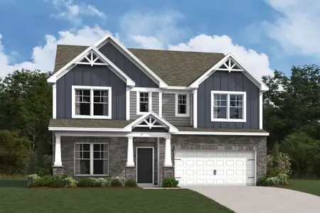 New construction Single-Family house 416 Willoughby Park Dr, Monroe, NC 28112 plan Savoy II - image