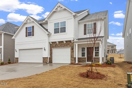 New construction Single-Family house 359 N Maple Walk Dr, Unit 210, Garner, NC 27529 Warwick- photo 4 4