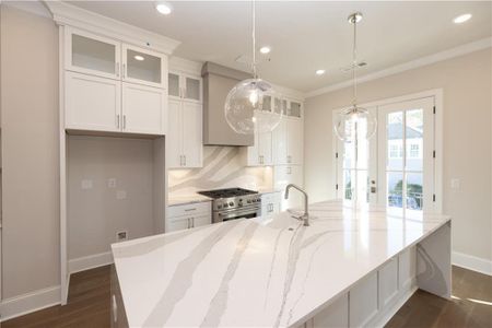 New construction Townhouse house 3205 Paley Dr, Alpharetta, GA 30009 plan The Chamberlain - image 8
