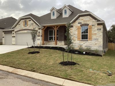 New construction Single-Family house 8723 Whisper Gate, Fair Oaks Ranch, TX 78015 Carmen Homeplan- photo 2 2