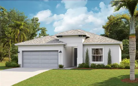 New construction Single-Family house 2949 Stewart Creek Cir, Plant City, FL 33565 - image