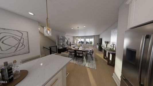New construction Townhouse house 2411 Adrift Rd, Fuquay Varina, NC 27526 plan Atlas End Unit - image 11