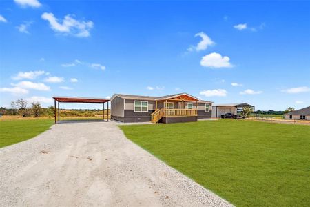 New construction Manufactured Home house 42 Carnagie Rd, Poolville, TX 76487 - photo 0