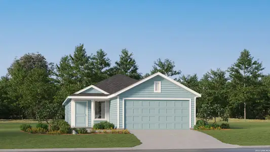 New construction Single-Family house 418 River Run Wy, San Antonio, TX 78219 plan Pinehollow - image