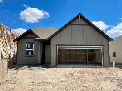 New construction Single-Family house 741 Palo Brea Loop, Hutto, TX 78634 Brodie Homeplan- photo 0