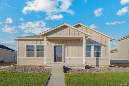 New construction Single-Family house 3056 Oxley Street, Strasburg, CO 80136 - photo 0