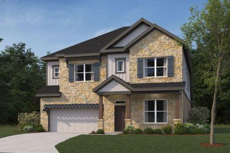New construction Single-Family house 4004 Fulton Dr, Leander, TX 78641 plan Bonnell II - image