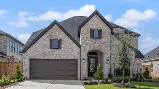New construction Single-Family house 31126 Peony Place Dr, Fulshear, TX 77441 plan 3396W - image