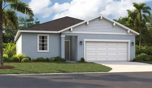 New construction Single-Family house 432 Shoreview Sands Ave, Mascotte, FL 34753 plan The Portland - image