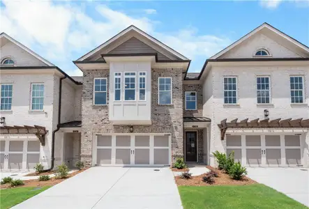 New construction Townhouse house 4703 Coleridge Ct, Unit 426, Peachtree Corners, GA 30092 plan The Ellington - image