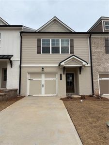 New construction Townhouse house 5346 Fox Den Rd, Oakwood, GA 30566 - photo 0