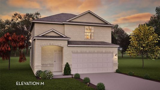 New construction Single-Family house 112 Vandervoort Wy, Jarrell, TX 76537 plan Elm - image