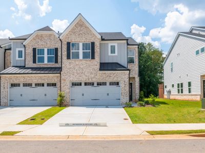 New construction Townhouse house 4174 Waratah Way, Mableton, GA 30126 Bakersfield End Unit- photo 0