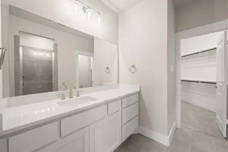 New construction Single-Family house 5900 Carmona Trl, Fort Worth, TX 76123 plan Messina - image 15