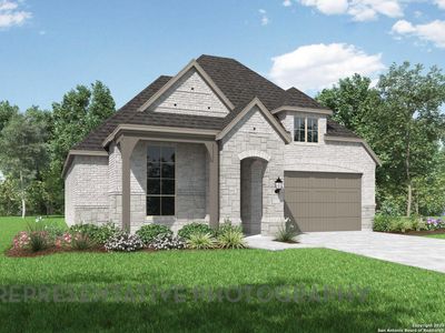 New construction Single-Family house 163 Laurel Oak, Castroville, TX 78009 Camden Plan- photo 0