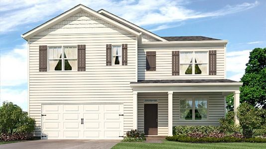 New construction Single-Family house 8187 Elkhorn Dr, Fairburn, GA 30213 plan Hayden - image