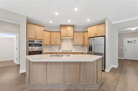 New construction Single-Family house 3422 Fishpond Cir, Dacula, GA 30019 plan Portico - image 5