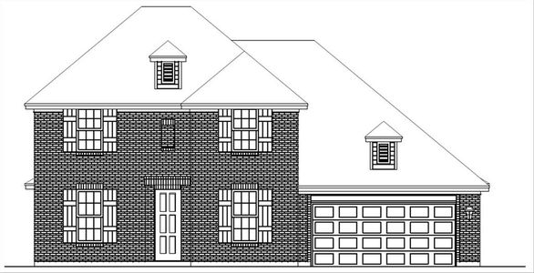 New construction Single-Family house 1430 Golden Meadow Drive, Van Alstyne, TX 75495 Kensington D- photo 0