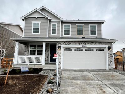 New construction Single-Family house 24602 E 38Th Avenue, Aurora, CO 80019 Lapis- photo 0