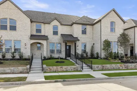 New construction Townhouse house 3076 Tall Pine Ln, Corinth, TX 76210 plan Whitney - image