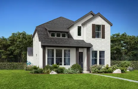 New construction Townhouse house 11516 Pinto St, Frisco, TX 75035 plan Duets D413 - image