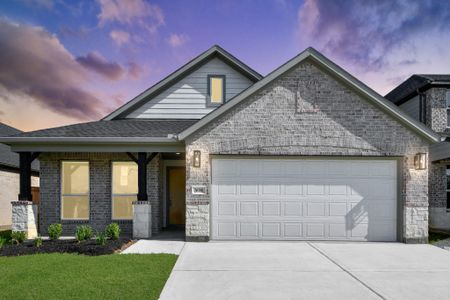New construction Single-Family house 26391 Viva Dr, Magnolia, TX 77355 plan 218 - image
