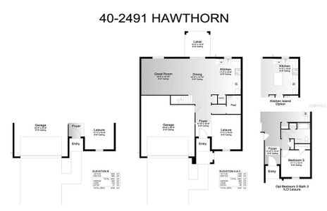 Hawthorn Floor Plan First Floor