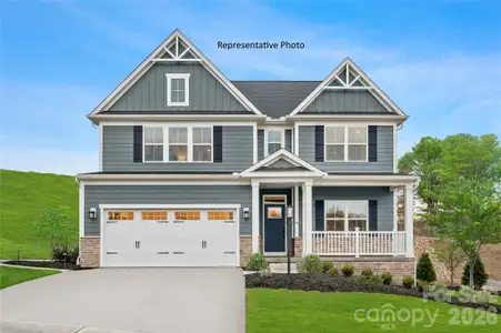 New construction Single-Family house 3013 Grain Orchard Rd, Indian Trail, NC 28079 - image