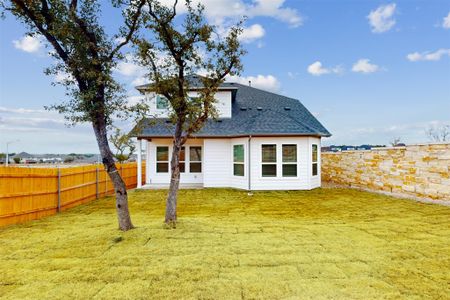 New construction Single-Family house 813 Corvallis Dr, Leander, TX 78641 Brahman- photo 36 36