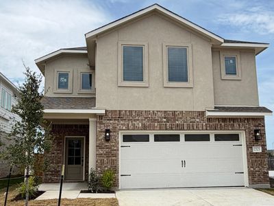 New construction Single-Family house 12525 Sea Gull Wy, Manor, TX 78653 plan Ennis - image