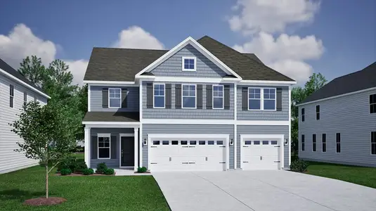 New construction Single-Family house 3166 Visionary Dr, Myrtle Beach, SC 29588 plan Warwick II - image