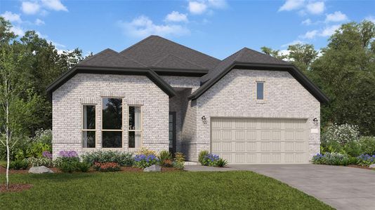 New construction Single-Family house 26234 Forest Brush Lane, Katy, TX 77493 Hillwood- photo 0