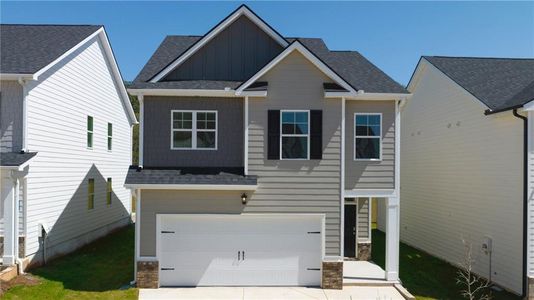 New construction Single-Family house 12010 Conrad Circle, Hampton, GA 30228 Somerset- photo 0